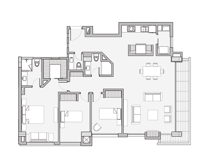 Apto 7 Proyecto Edifcio G2